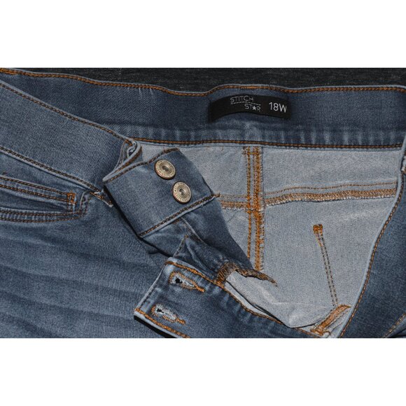 Stitch Star Denim Shorts size 18W - Picture 4 of 5